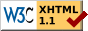 Valid XHTML 1.1!